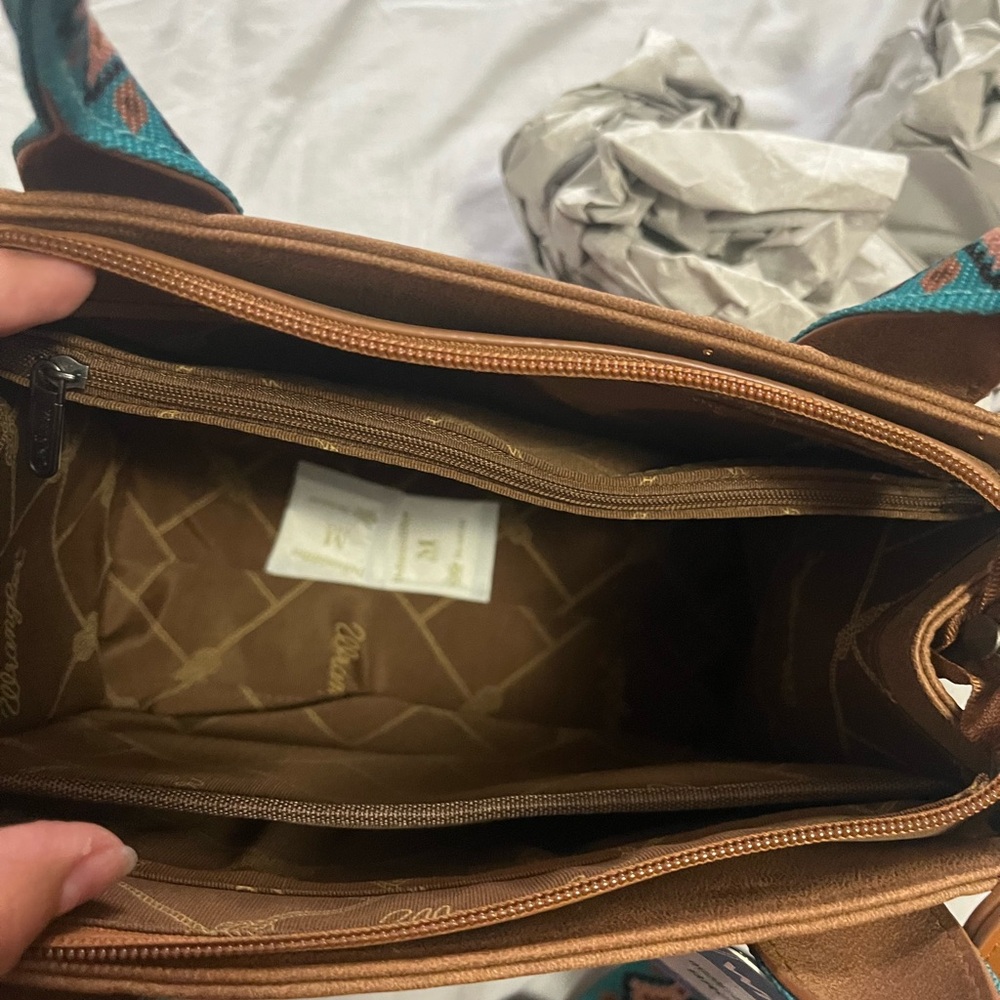 Brown Wrangler Tote Purse - Picture 7 of 14